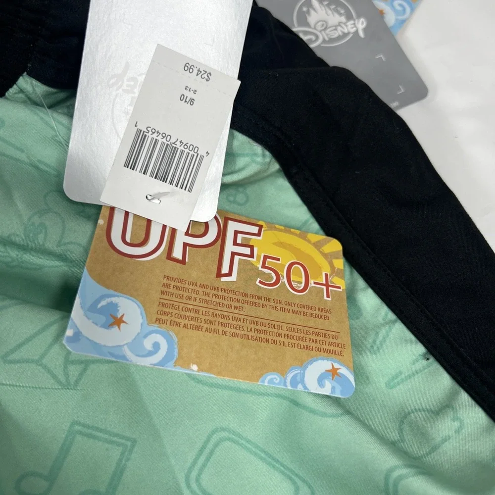 DISNEY Store Mickey Mouse Swim Trunks for Boys UPF 50+ NEW WITH TAG (Size‎ 9/10)